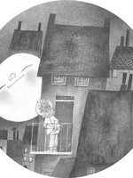 Behangcirkel Moonlight