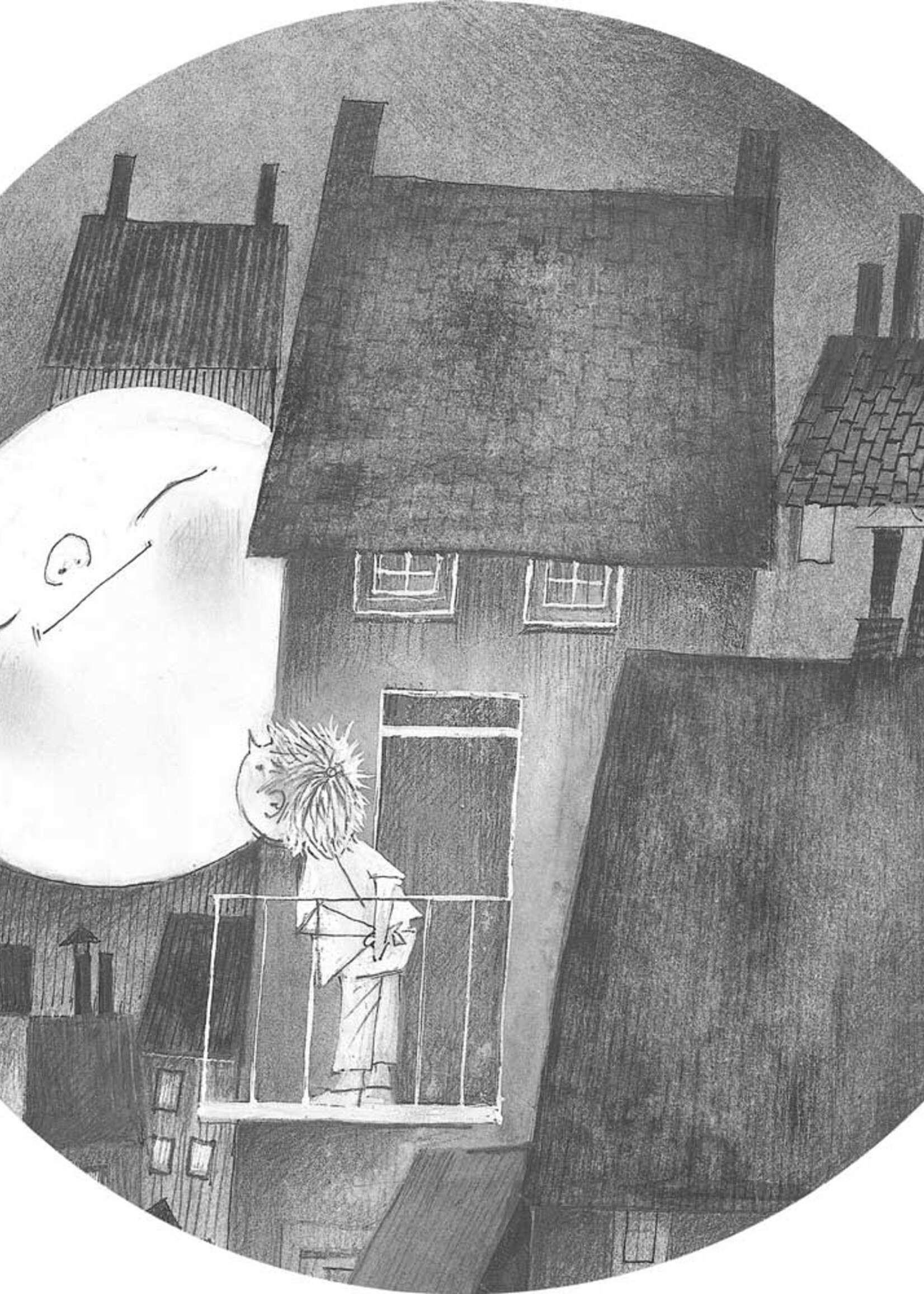 Behangcirkel Moonlight