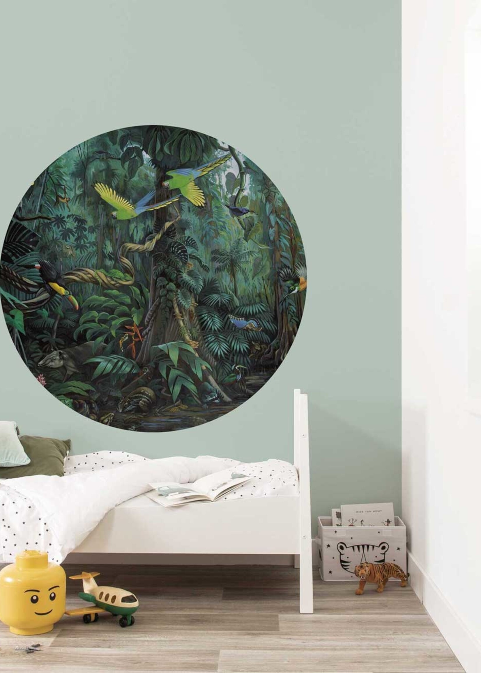 Tapetenpaneel rund Tropical Landscapes