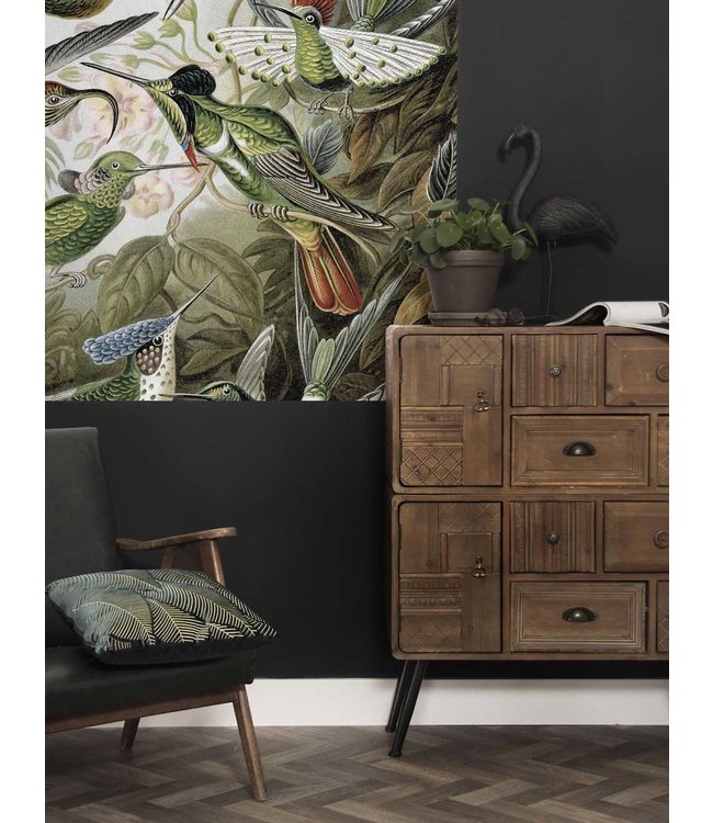 Behangpaneel Exotic Birds, 142.5 x 180 cm