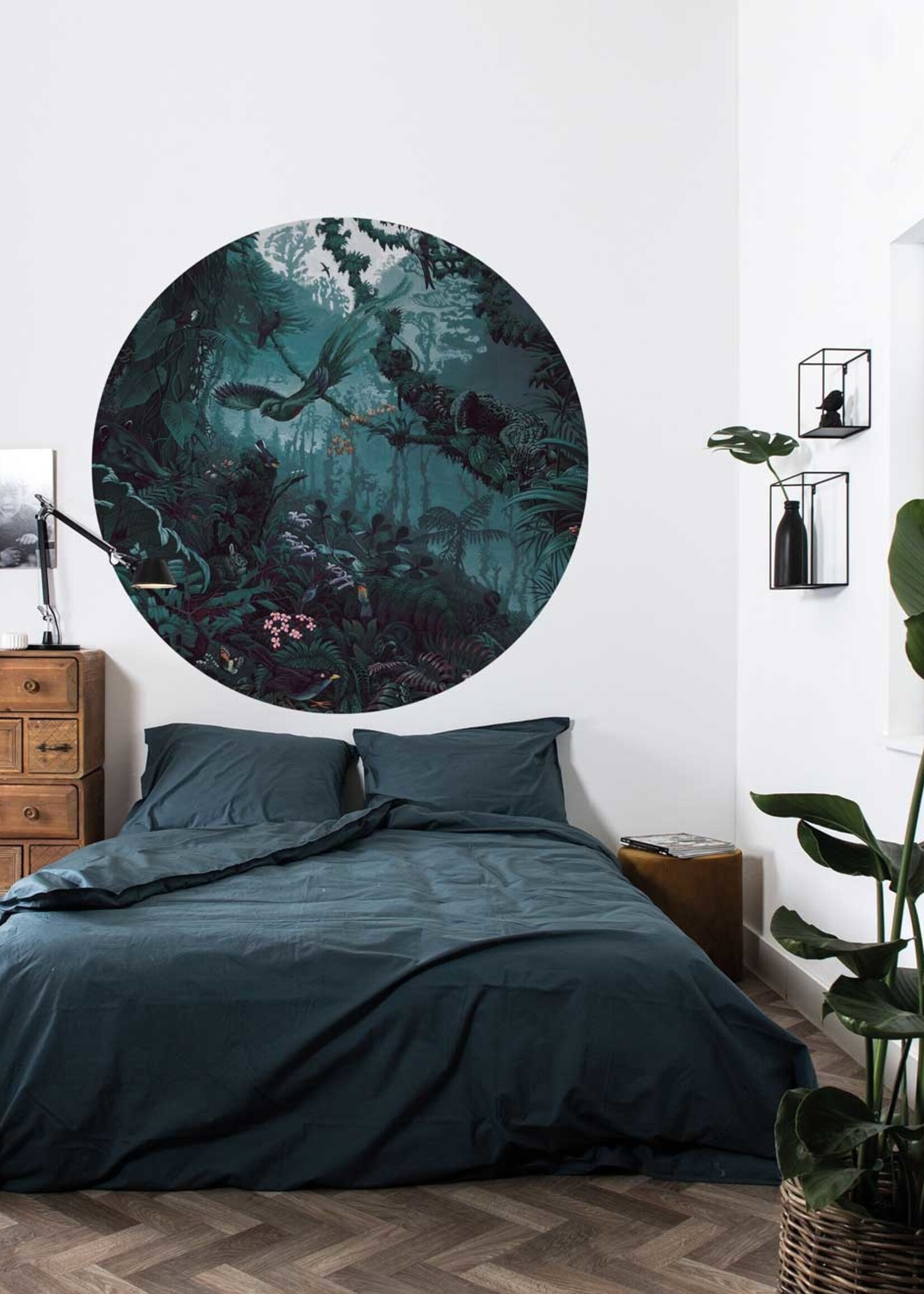 Tapetenpaneel rund Tropical Landscapes
