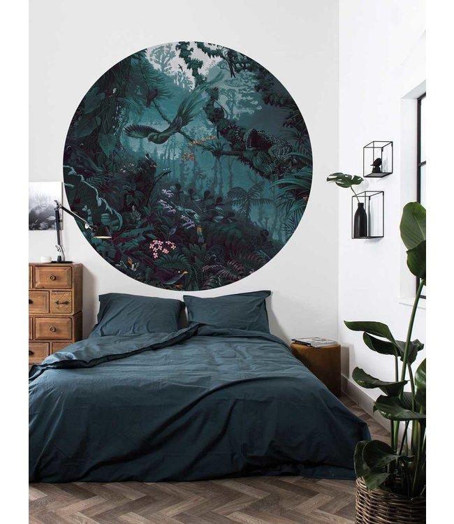 Tapetenpaneel rund Tropical Landscapes