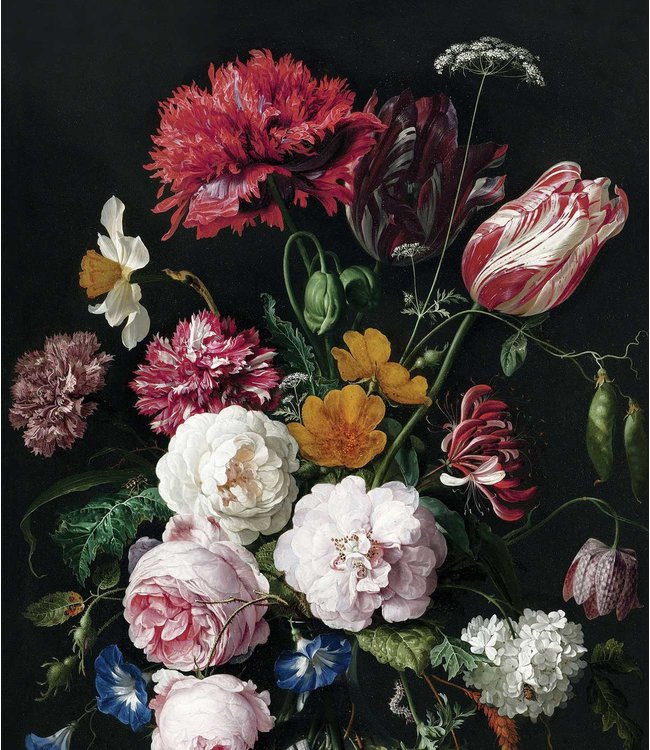 Bloemen behang Golden Age Flowers
