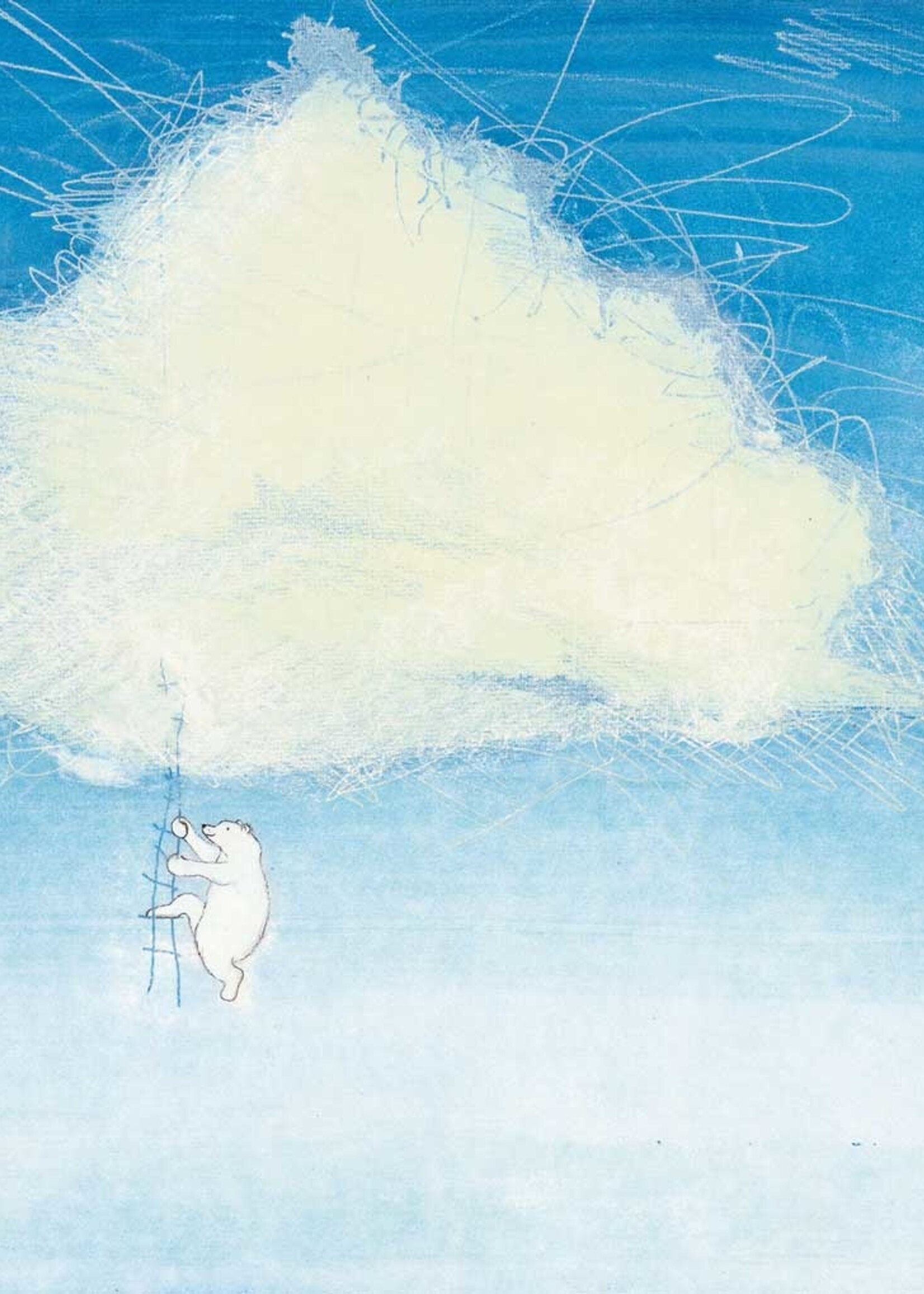 Fotobehang Climbing The Clouds