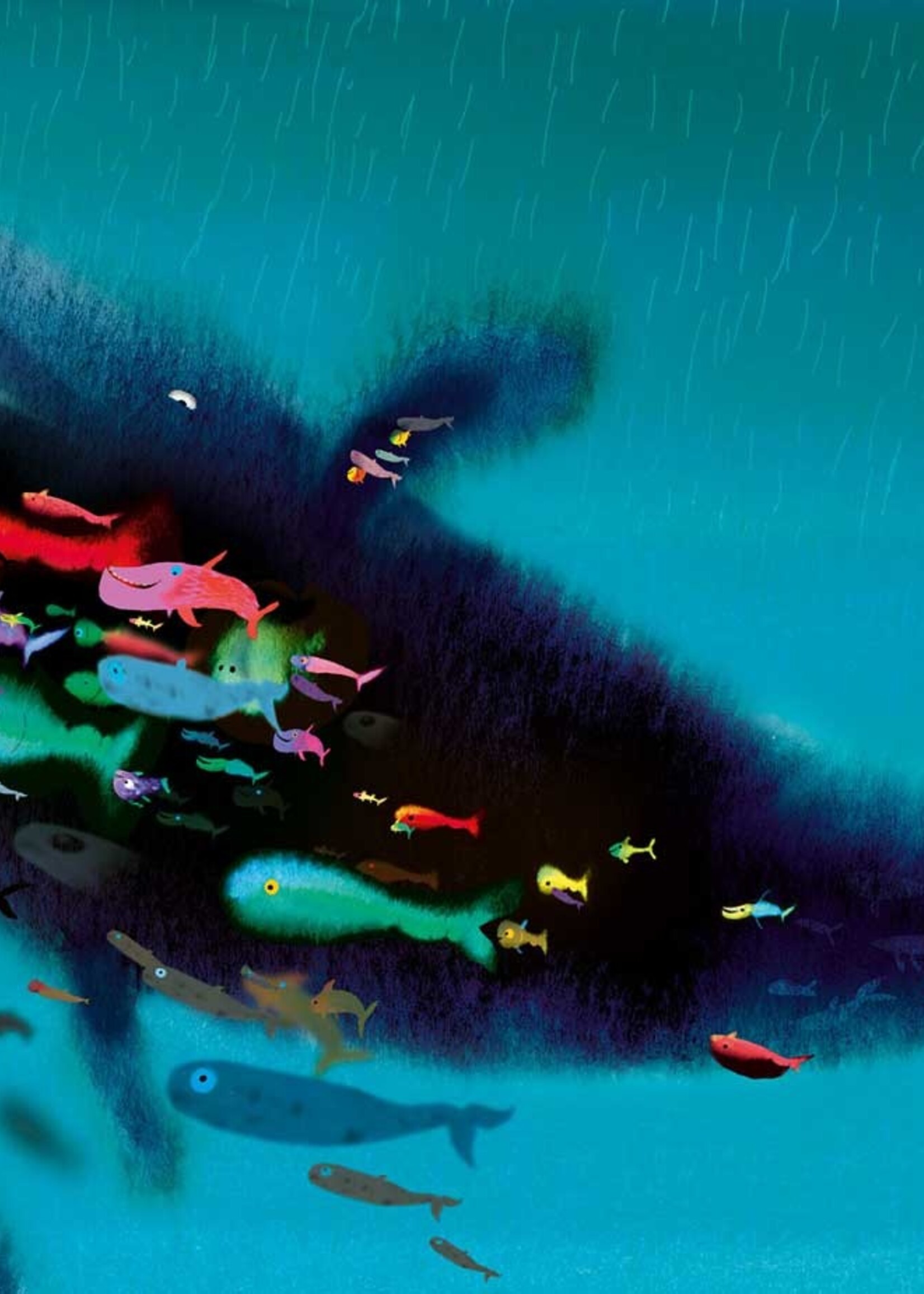 Wall Mural Swimming with Whale