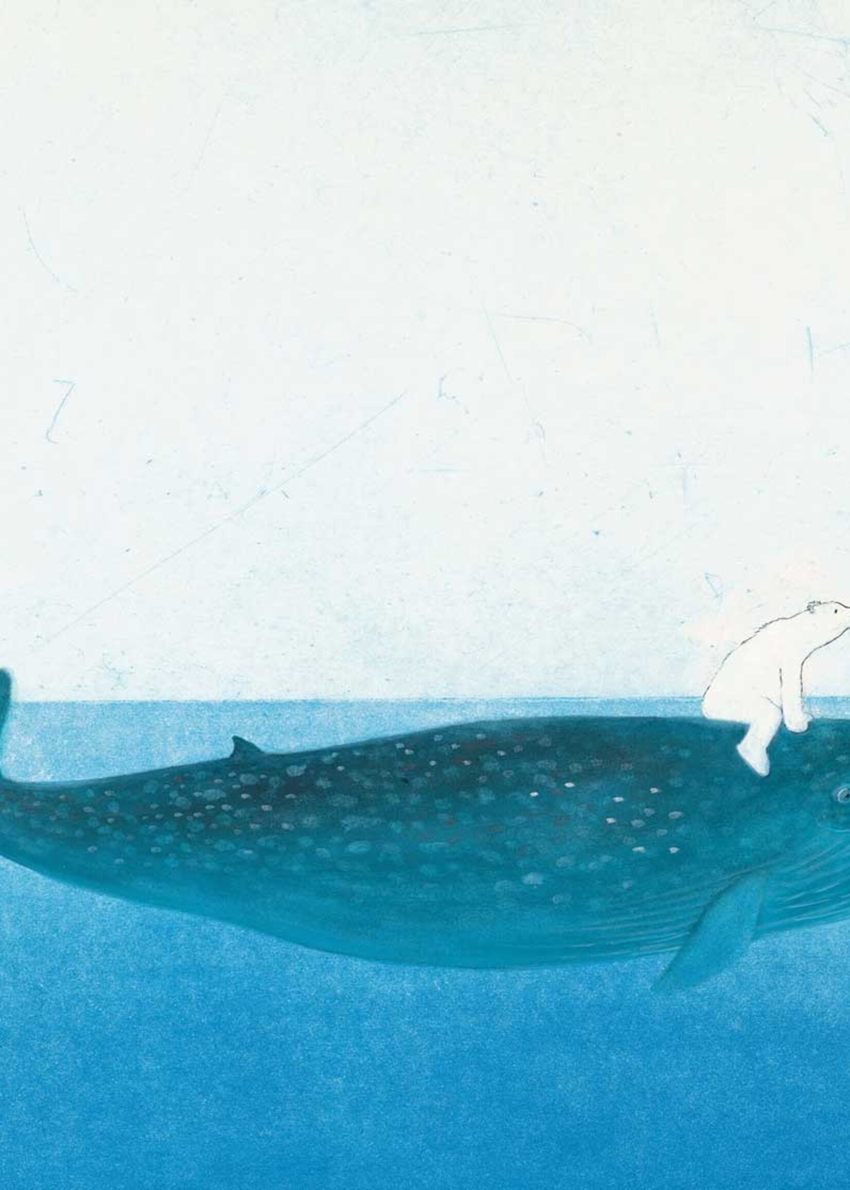 Wall Mural Riding The Whale