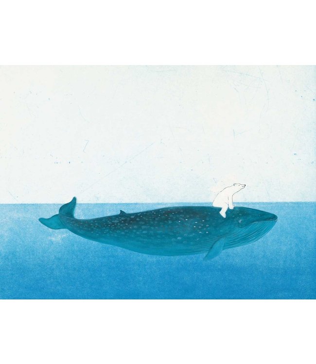 Wall Mural Riding The Whale