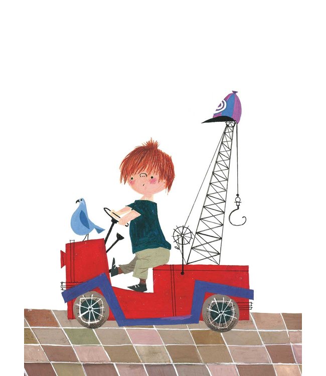 Fiep Westendorp Fotobehang Red Tow Truck