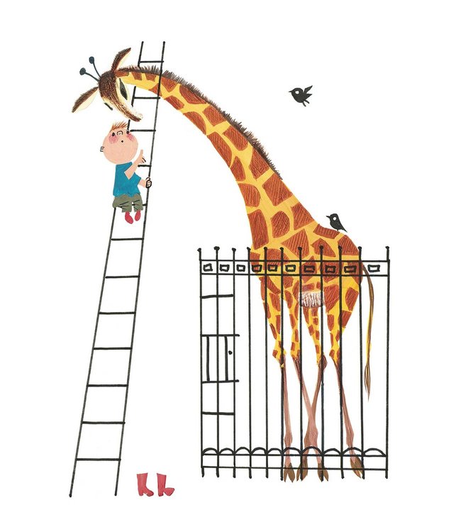 Wall Mural Giant Giraffe