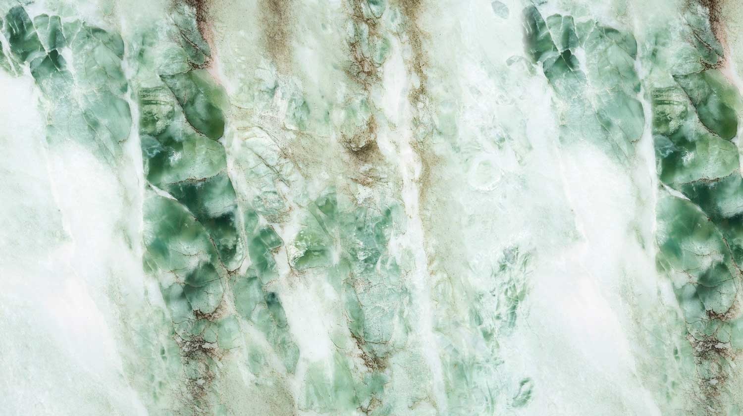 Green White Marble