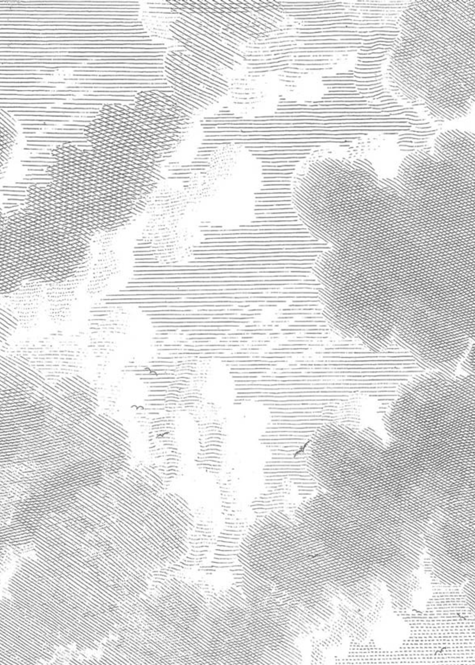 Wolken behang Engraved Clouds