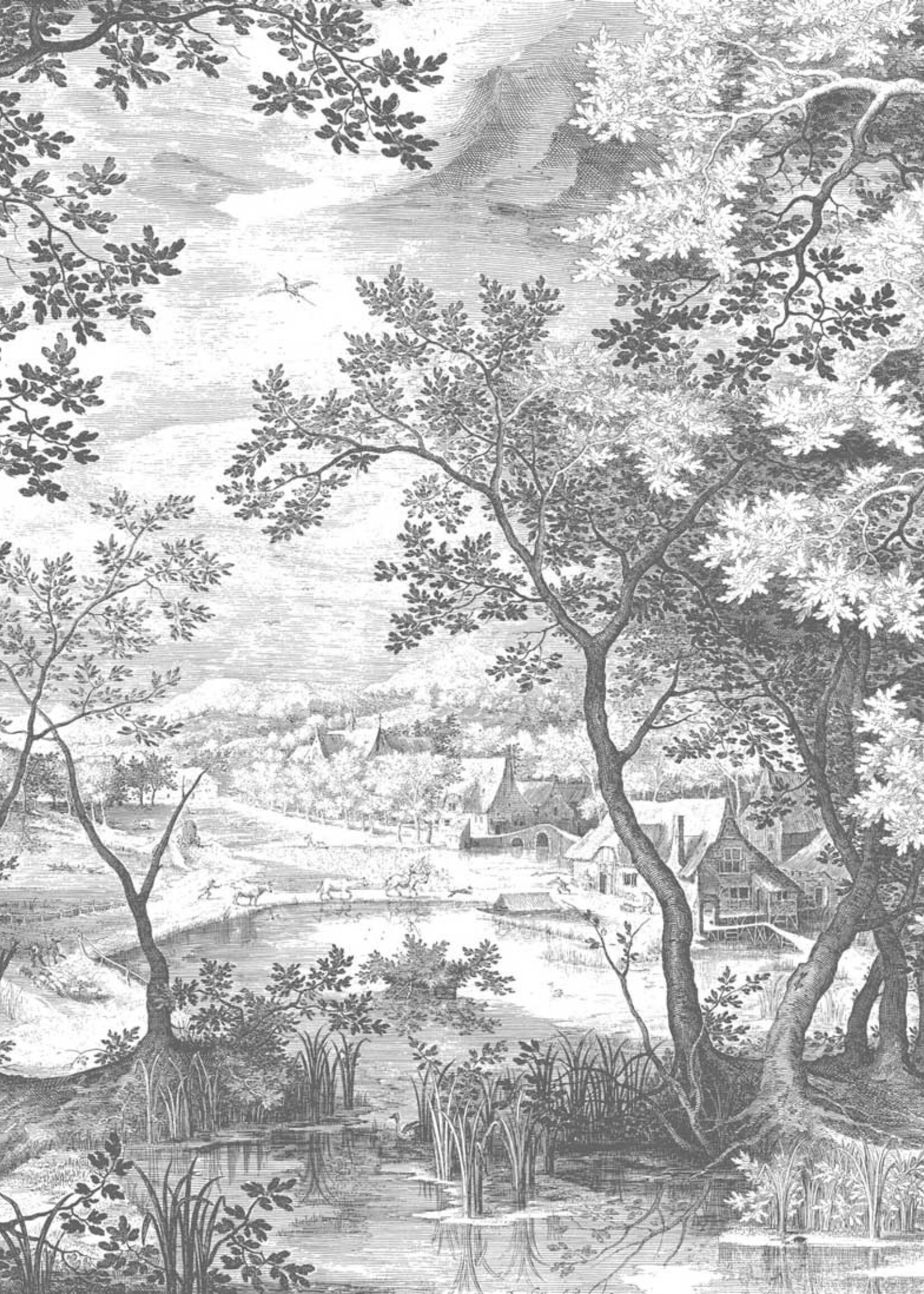 Fototapete Engraved Landscapes