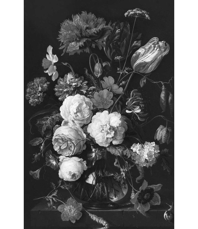 Wall Mural Golden Age Flowers