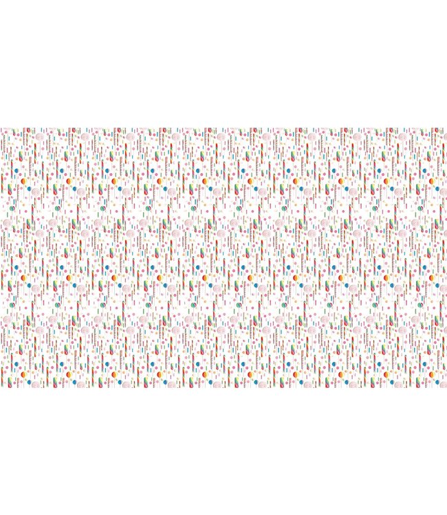 Wallpaper Lollies, 146.1 x 280 cm