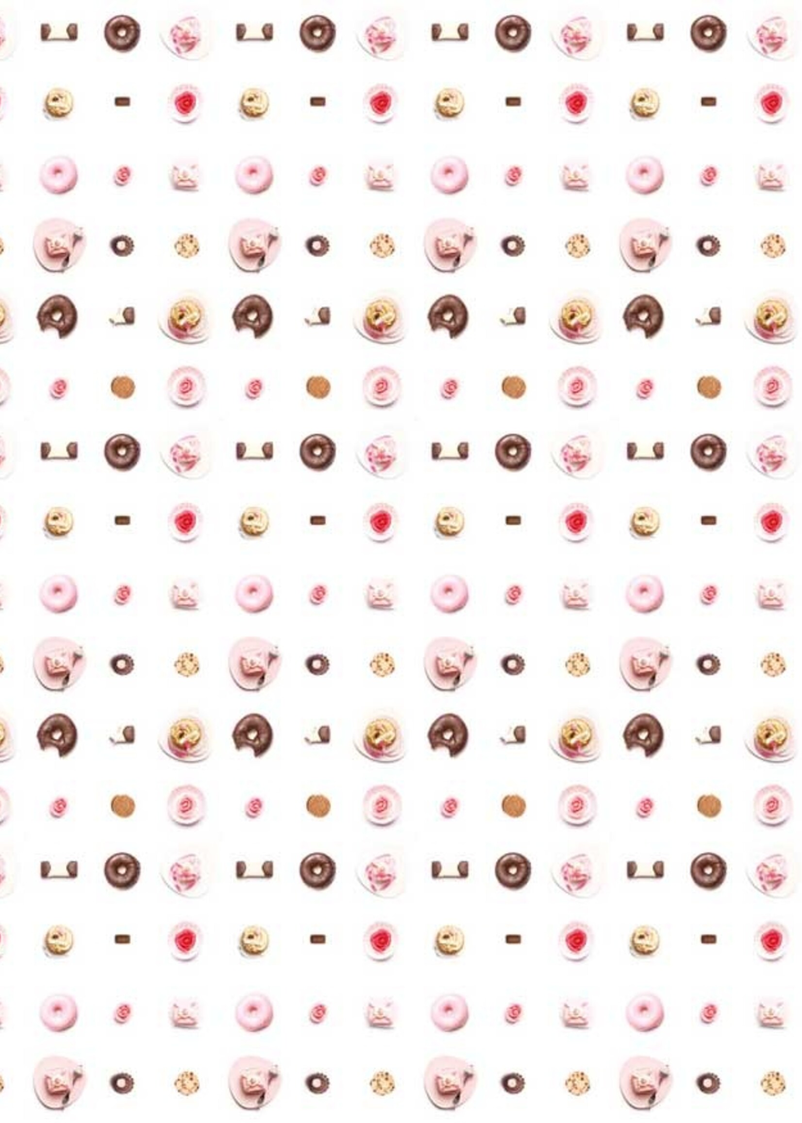Wallpaper Mixed Cakes, 146.1 x 280 cm
