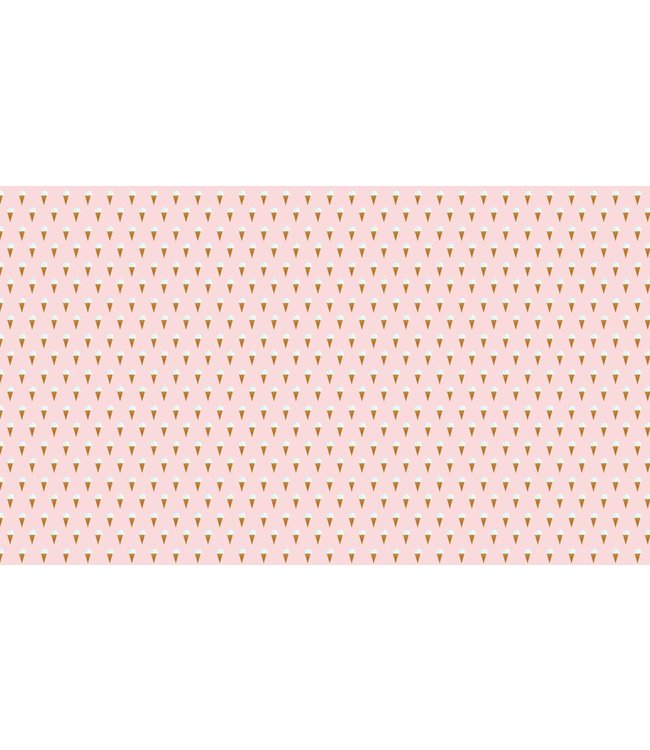 Wallpaper Fiep Westendorp Ice cream, Pink, 97.4 x 280 cm