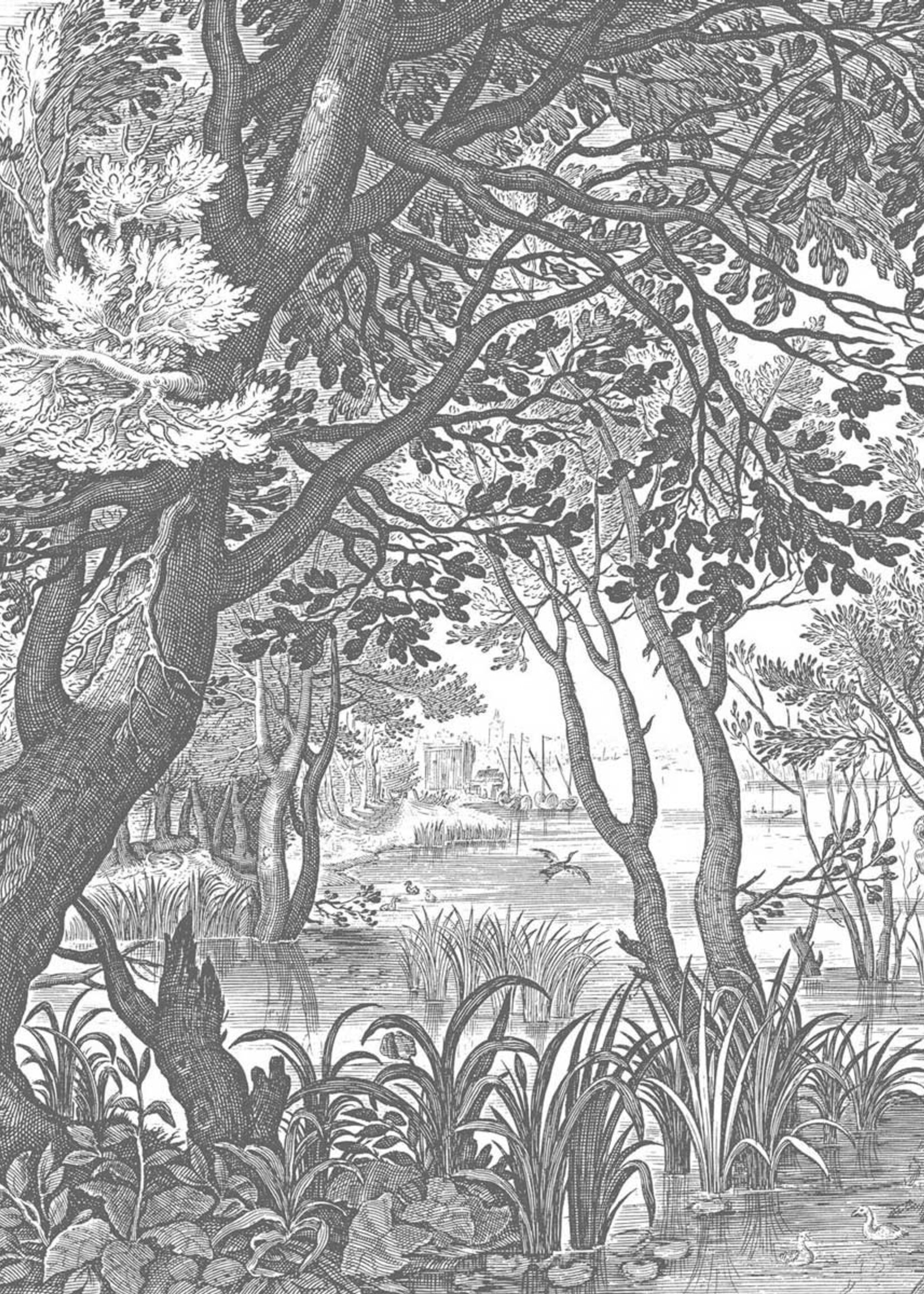 Fototapete Engraved Landscapes