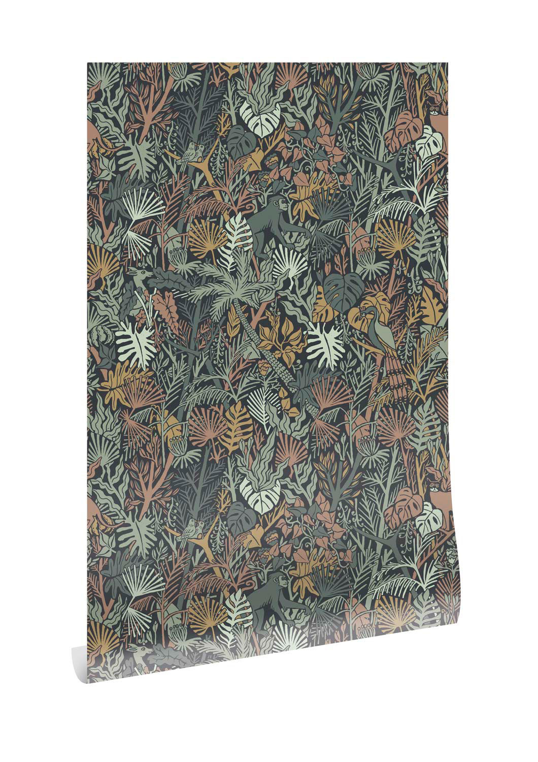 Wallpaper with botanical pattern, FR-025 - KEK Amsterdam