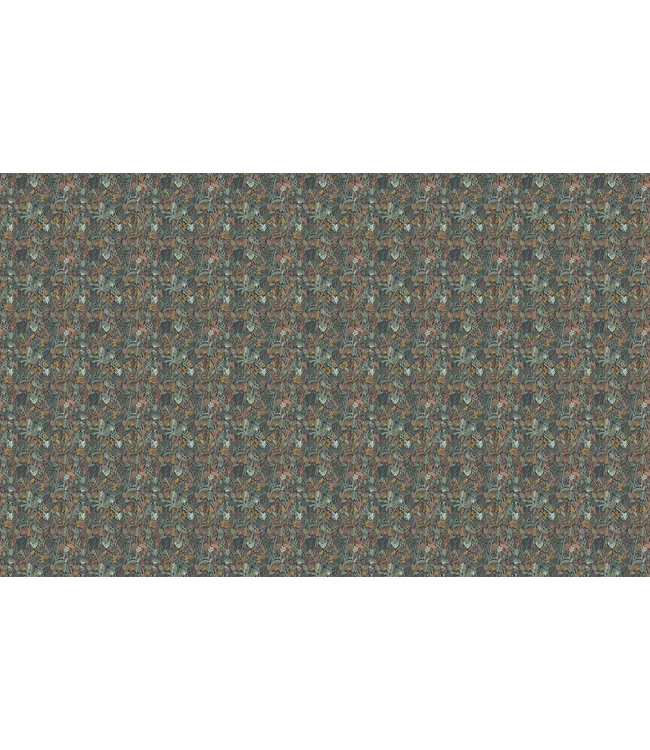 Botanisch patroon behang door Floor Rieder, 100 x 280 cm