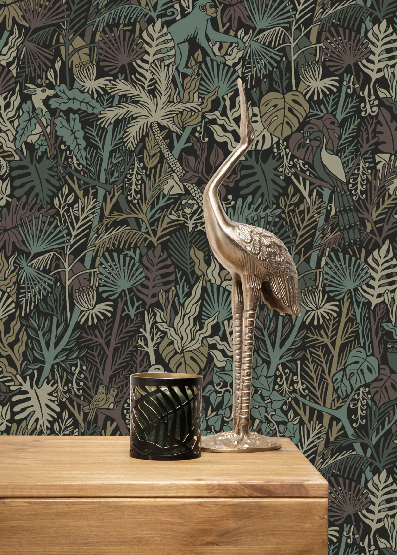Herhaalbaar Tapete mit botanische Muster von Floor Rieder, 100 x 280 cm