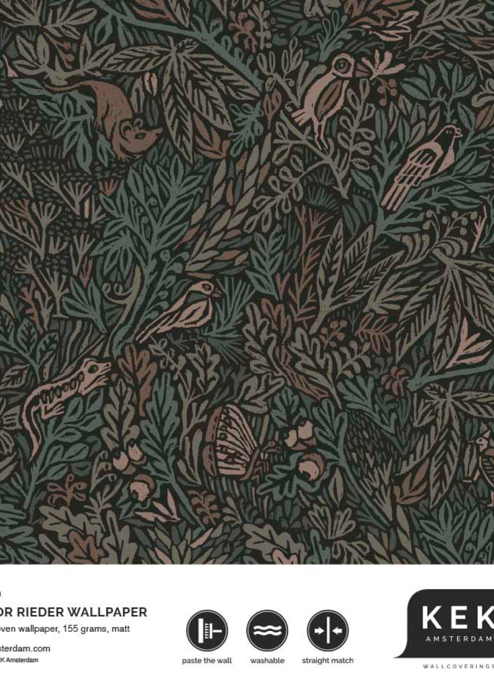 Botanical Wallpaper by Floor Rieder, 100 x 280 cm