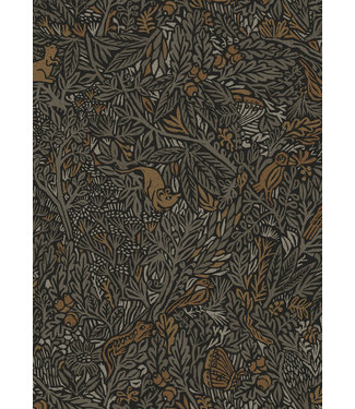 Behang met botanisch patroon, FR-019