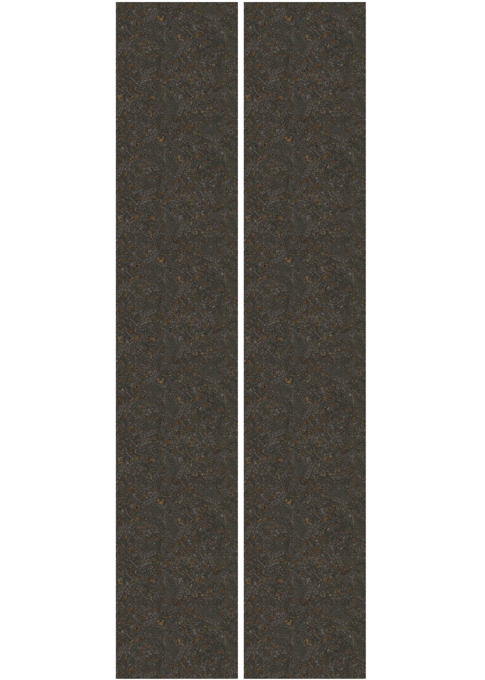 Botanisch patroon behang door Floor Rieder, 100 x 280 cm