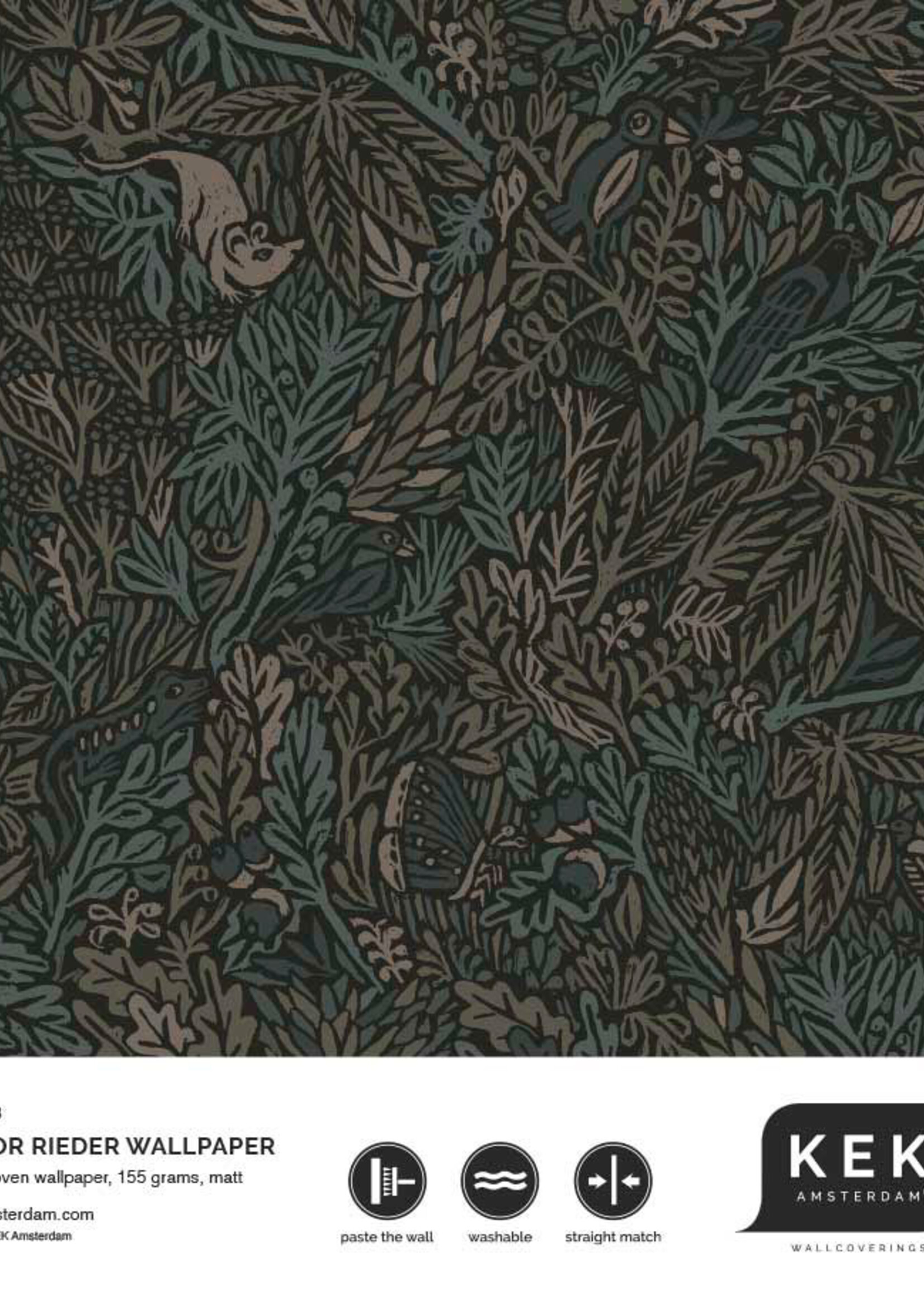 Botanical Wallpaper by Floor Rieder, 100 x 280 cm