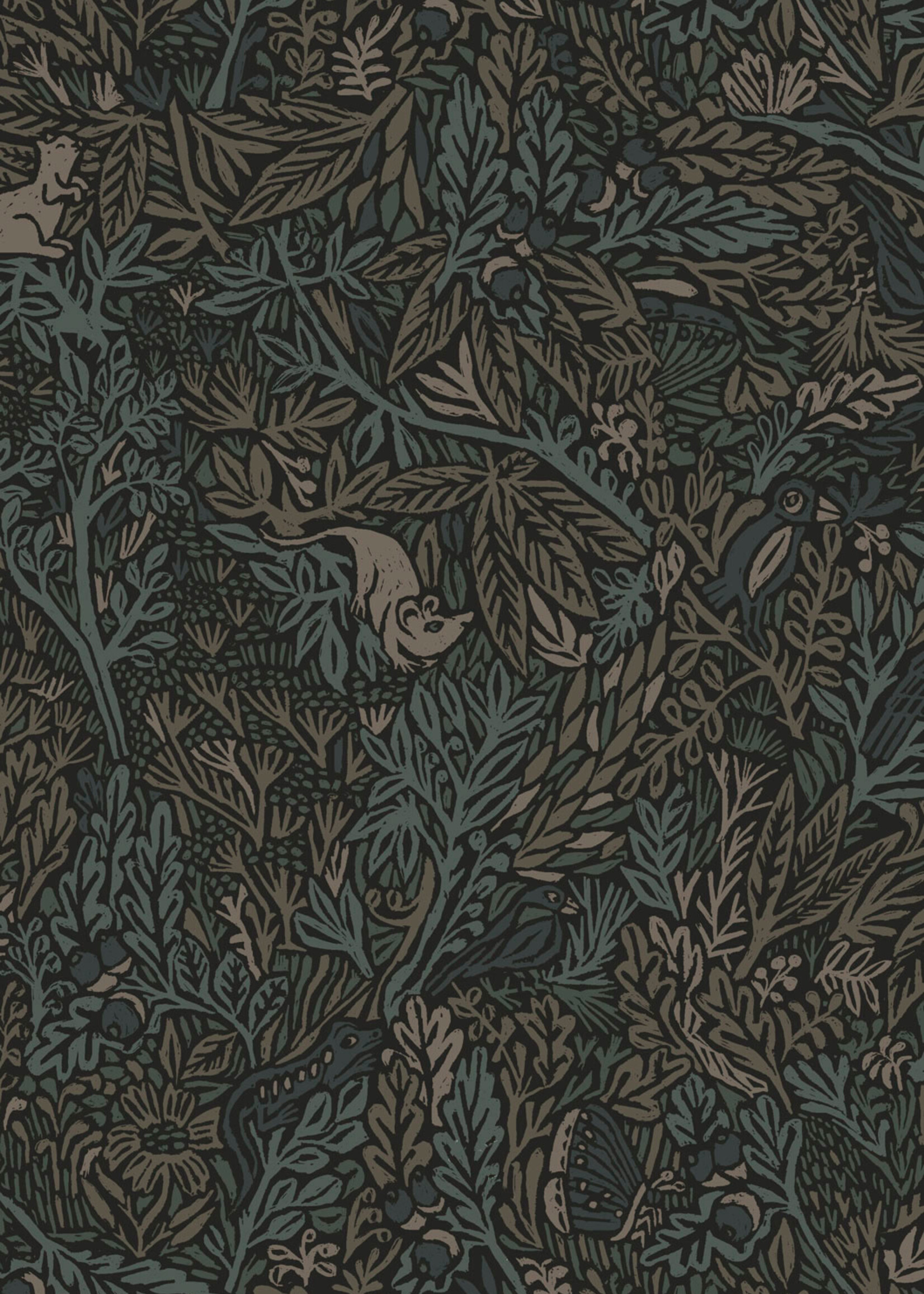Botanical Wallpaper by Floor Rieder, 100 x 280 cm
