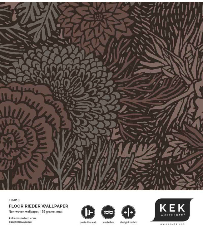 Botanical Wallpaper by Floor Rieder, 100 x 280 cm