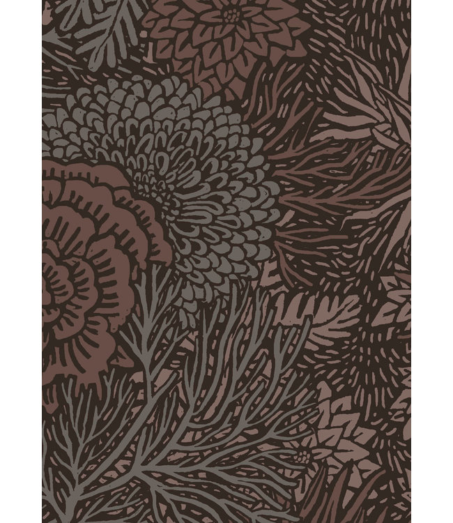 Botanical Wallpaper by Floor Rieder, Washable, 100 x 280 cm