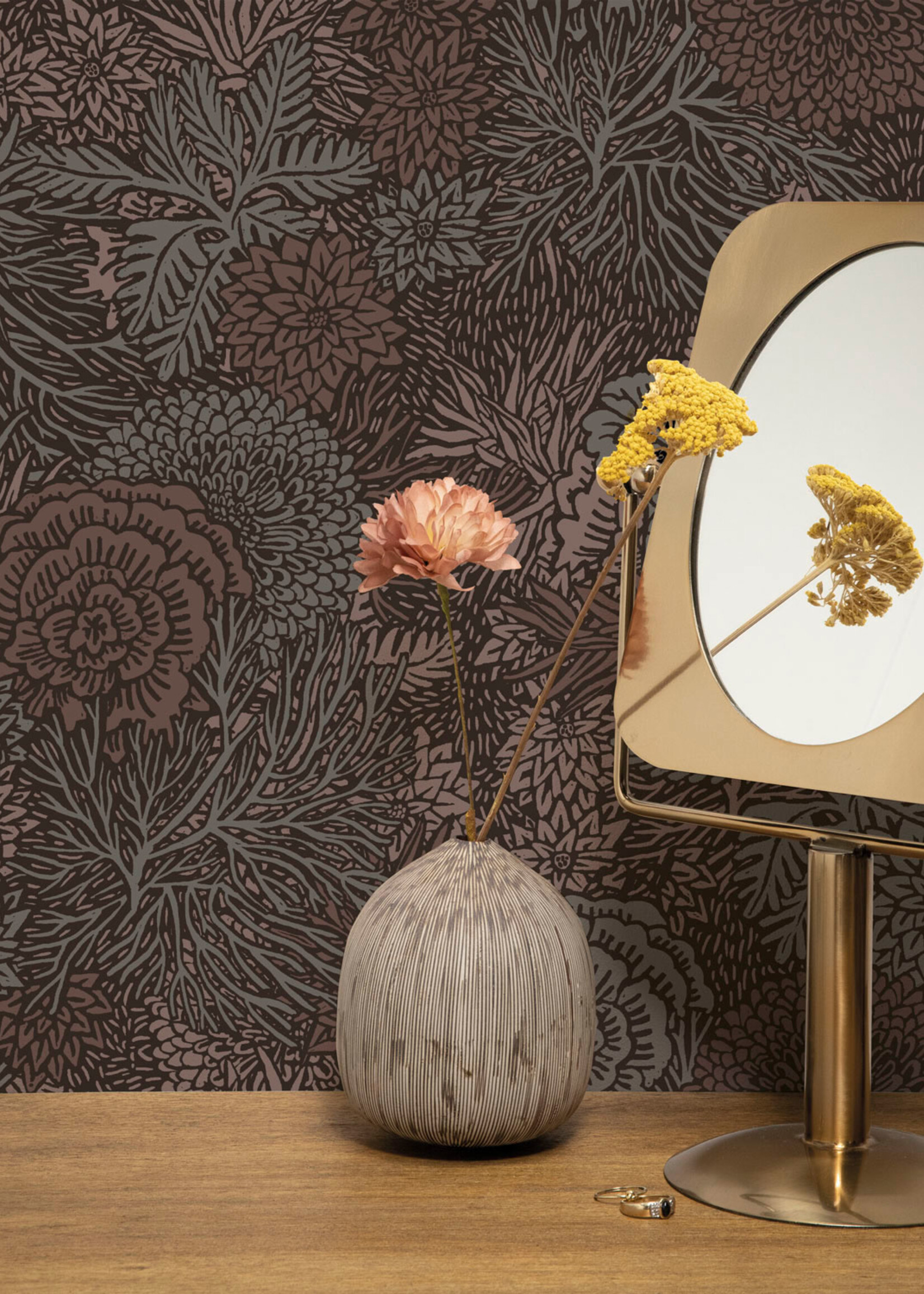 Botanical Wallpaper by Floor Rieder, 100 x 280 cm