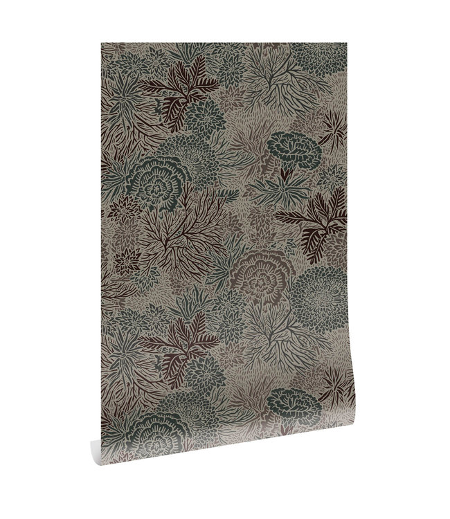 Botanical Wallpaper by Floor Rieder, Washable, 100 x 280 cm