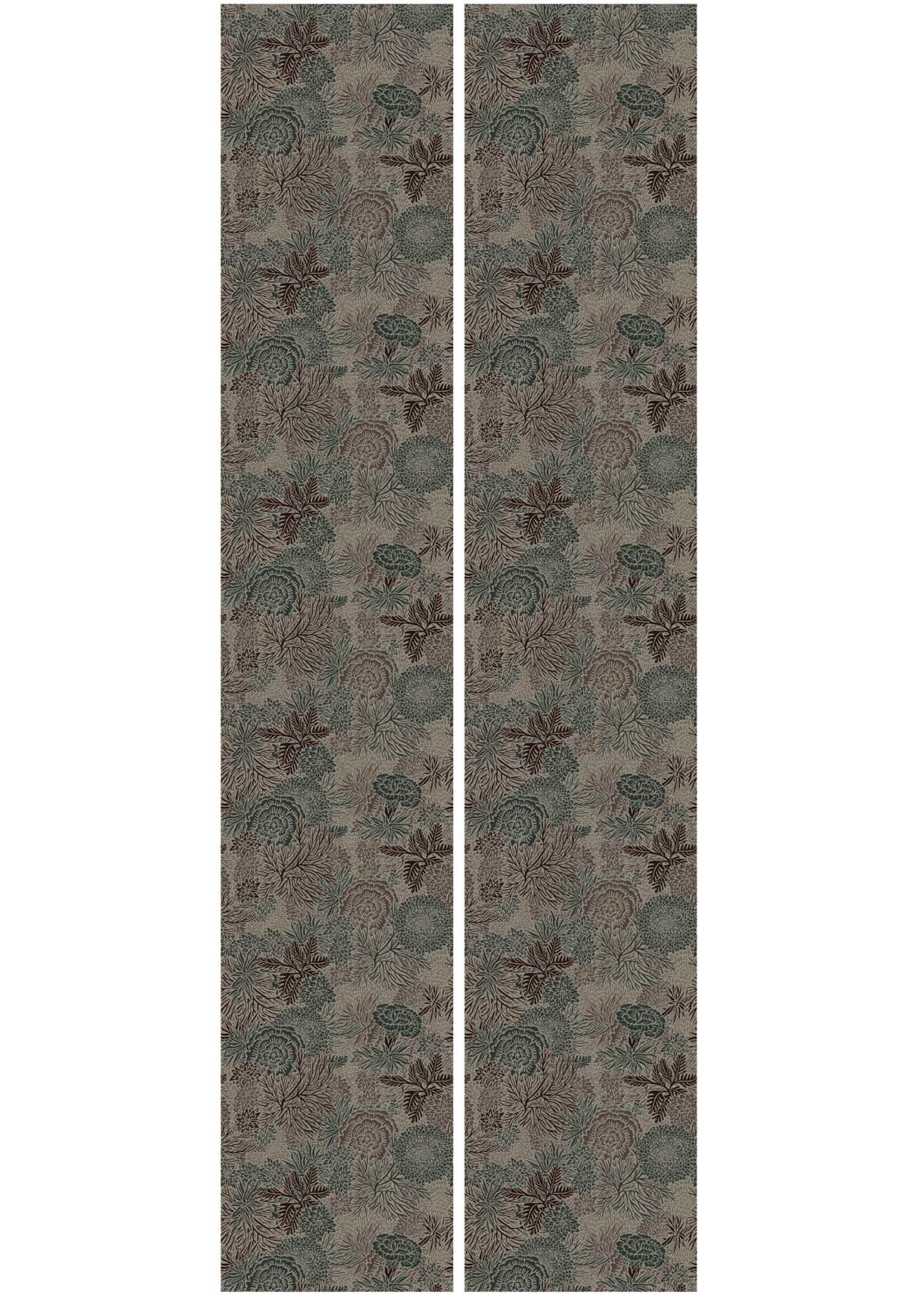 Tapete mit botanische Muster von Floor Rieder, 100 x 280 cm