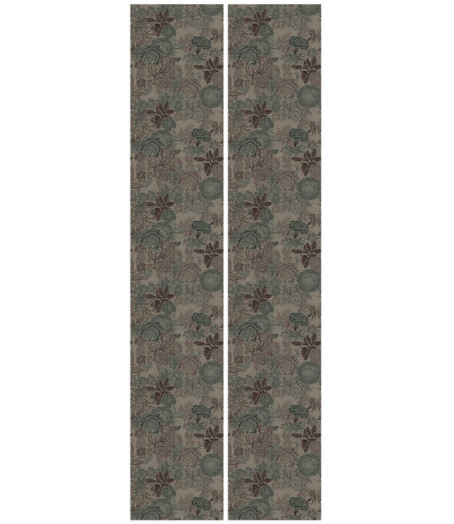 Tapete mit botanische Muster von Floor Rieder, 100 x 280 cm