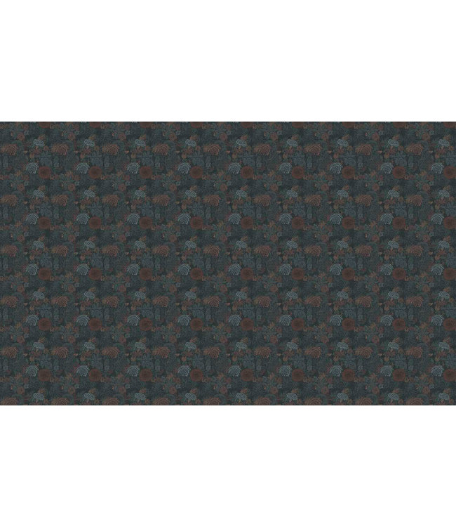 Botanisch patroon behang door Floor Rieder, 100 x 280 cm