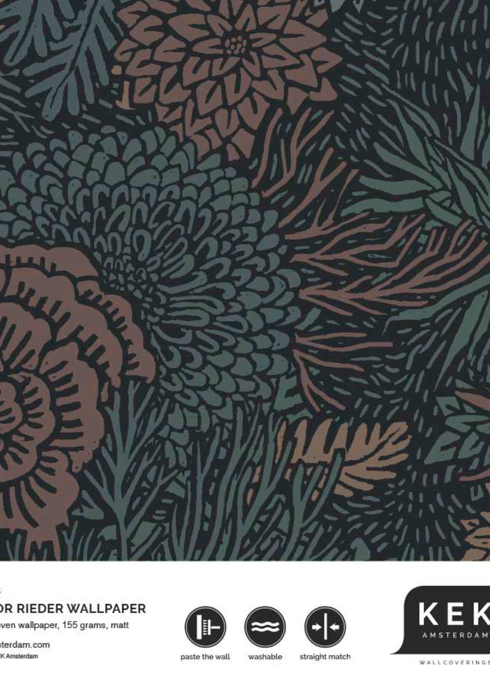 Botanical Wallpaper by Floor Rieder, 100 x 280 cm