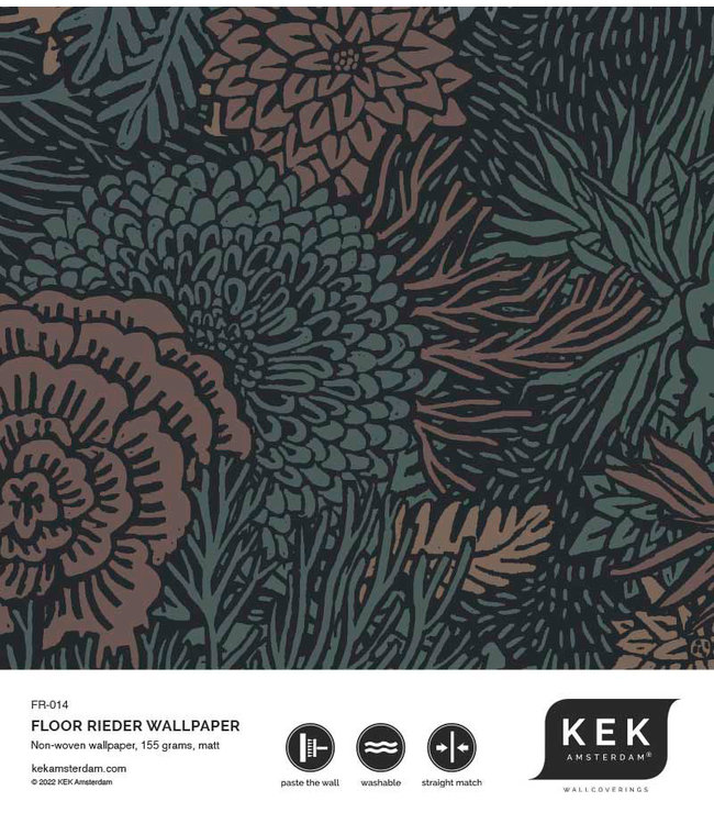 Botanical Wallpaper by Floor Rieder, 100 x 280 cm