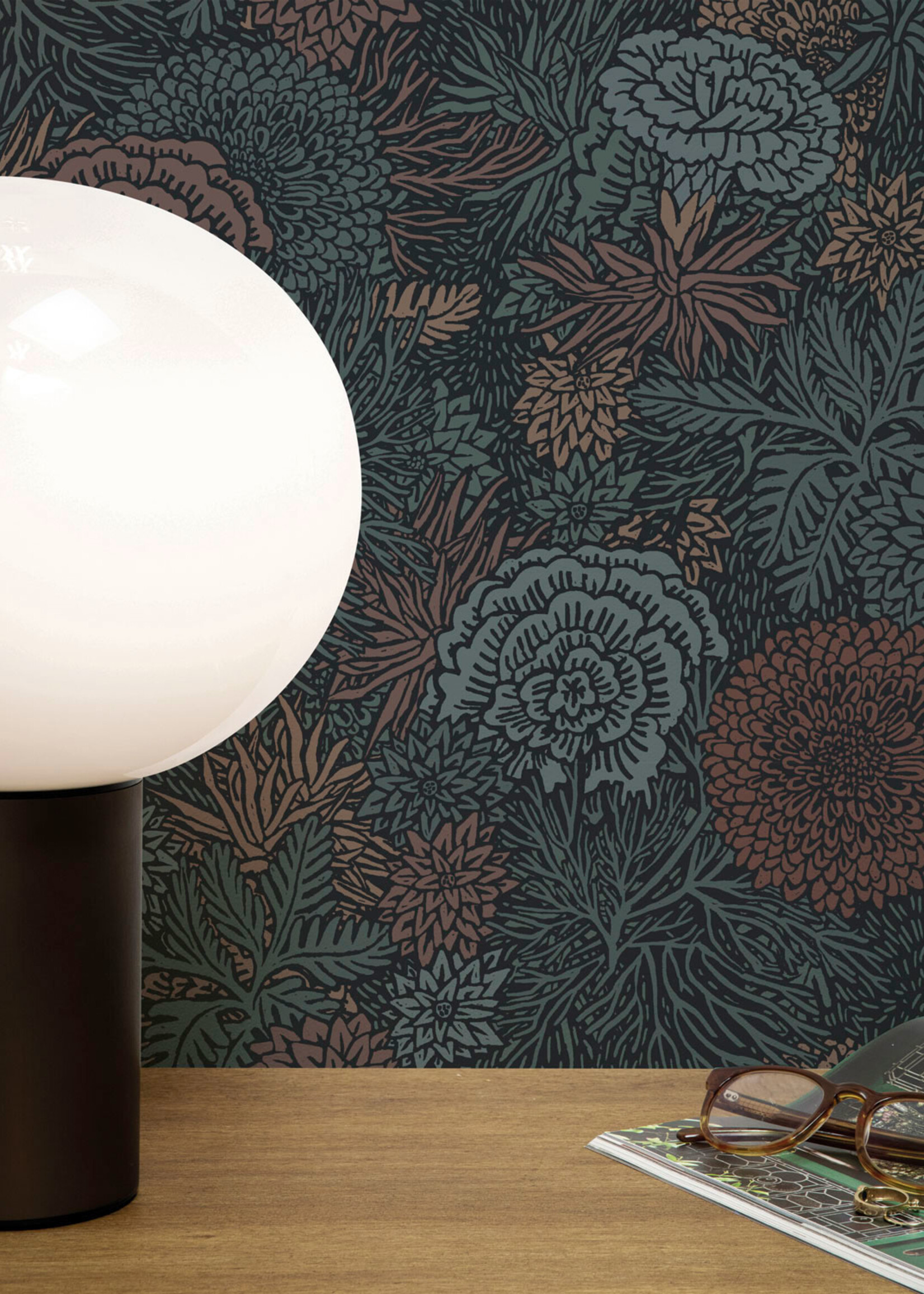 Botanical Wallpaper by Floor Rieder, 100 x 280 cm