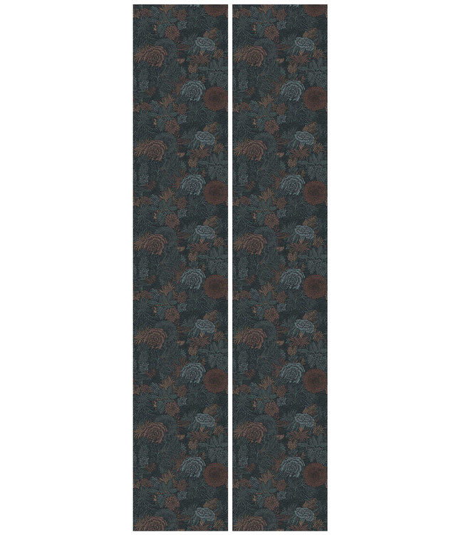 Tapete mit botanische Muster von Floor Rieder, 100 x 280 cm