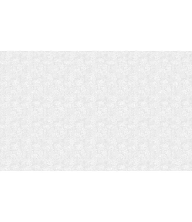 Floral wallpaper by Floor Rieder, Grey, 100 x 280 cm