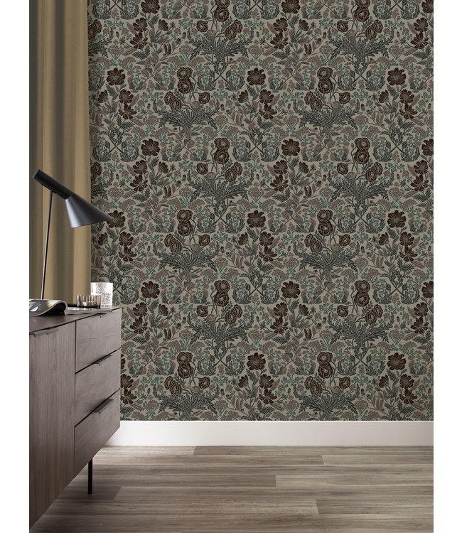 Botanical Wallpaper by Floor Rieder, 100 x 280 cm