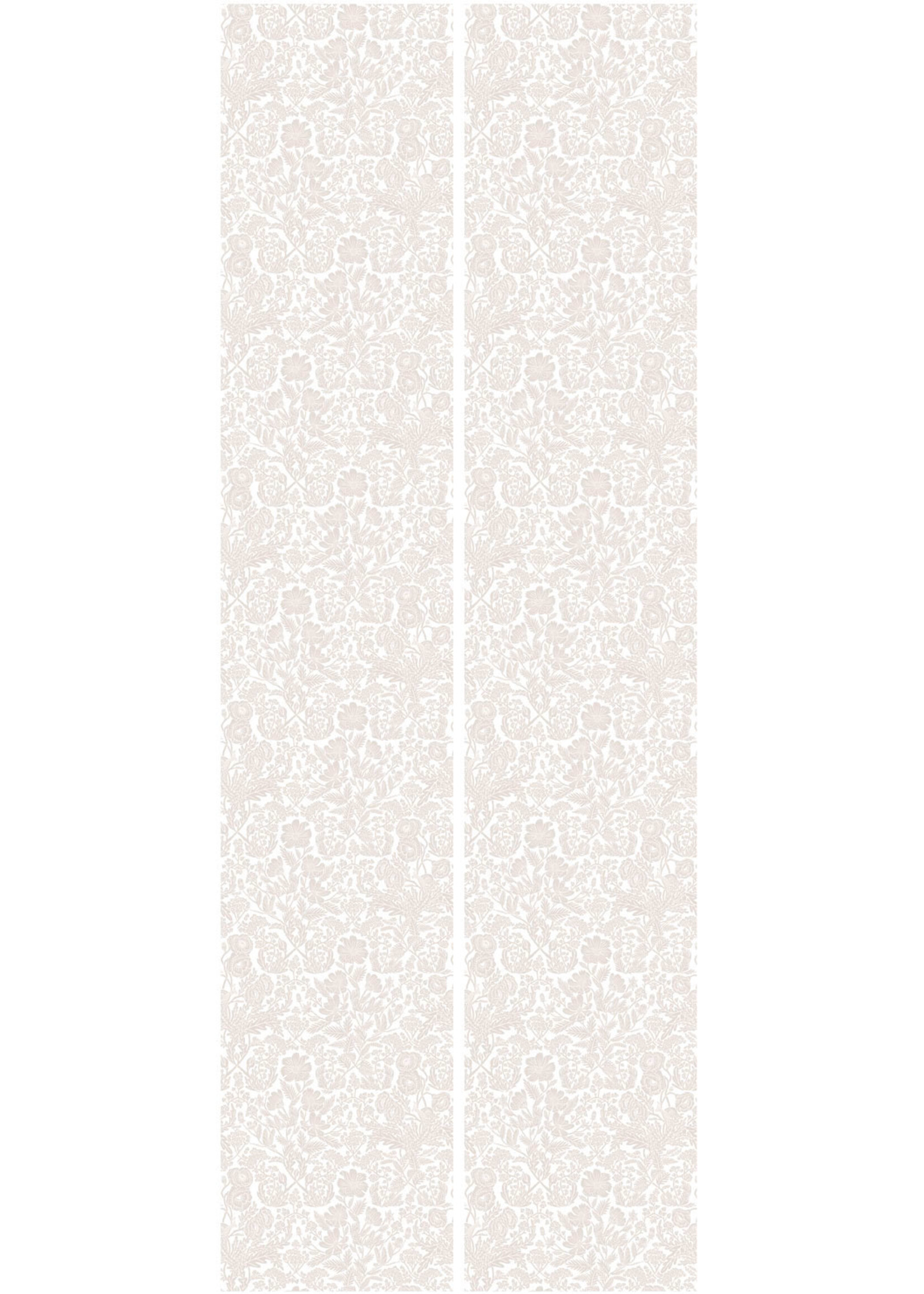Floral wallpaper by Floor Rieder, Sand, 100 x 280 cm