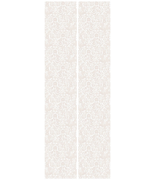 Floral wallpaper by Floor Rieder, Sand, 100 x 280 cm