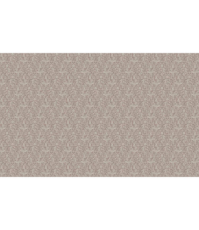 Behang met getekende bloemen patroon door Floor Rieder, Nude, 100 x 280 cm