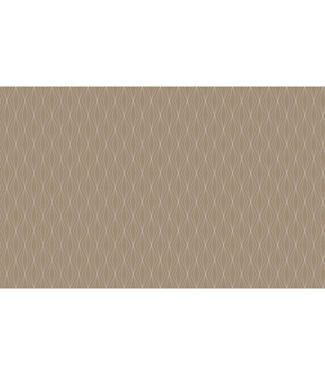 Graphic Lines wallpaper, Clay, 100 x 280 cm