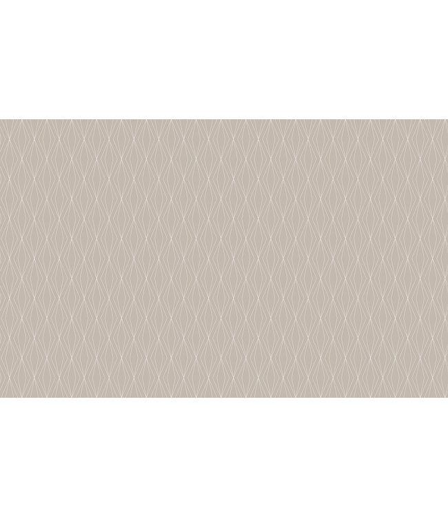 Graphic Lines, Tapete mit grafischen Linien, Sand, 100 x 280 cm