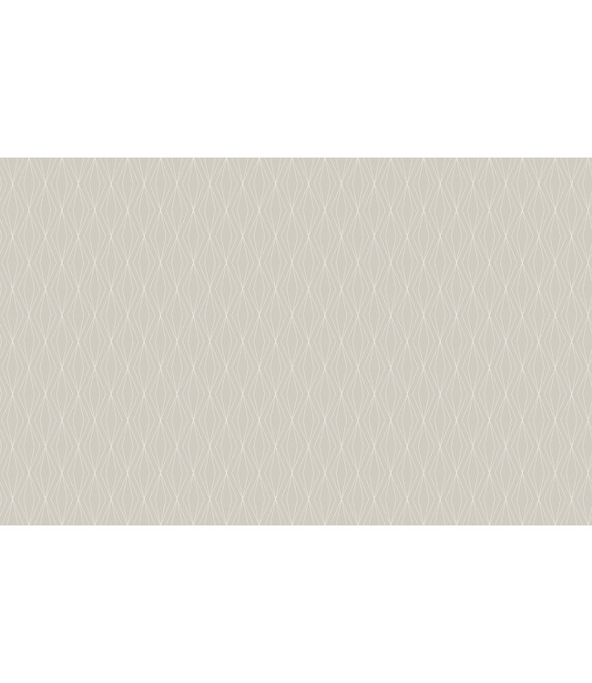 Graphic Lines, behang met grafische lijnen, Beige, 100 x 280 cm