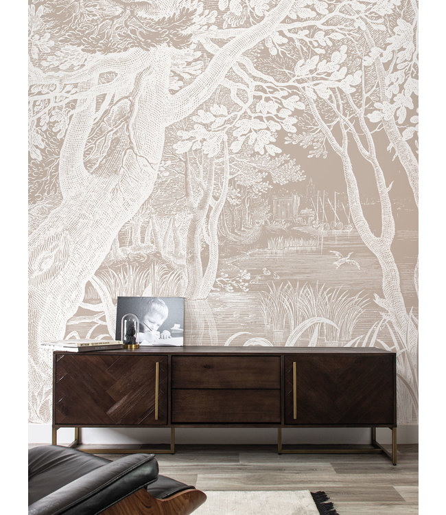 Engraved Landscapes wallpaper, Sand