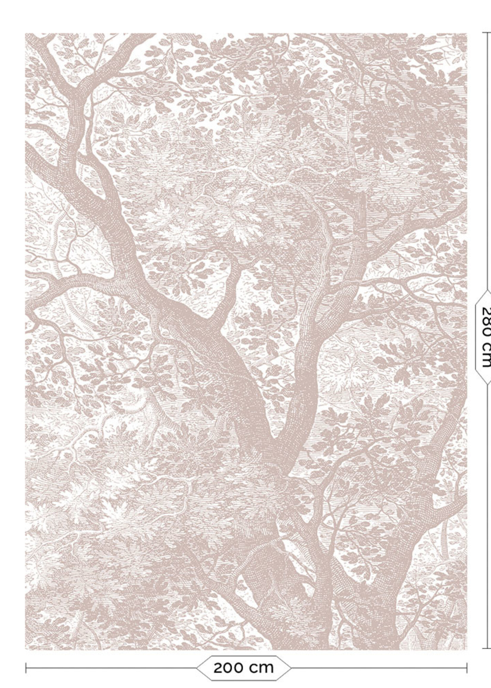 Wandvullend Engraved Landscapes wallpaper, Nude